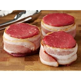 Bacon Wrapped Tenderloin Filets - 6 oz.