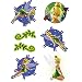 Disney's Tinker Bell Temporary Tattoo, 2 Sheets (Pack of 6)