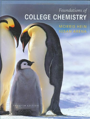 Foundations of College Chemistry