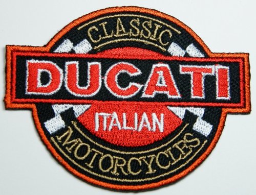 Ducati Badge Logo Sign Symbol Embroidered Iron on Patch MG06