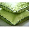 Green Lime - Decorative Pillow Covers - Velvet Pillow Cover with Handmade Beaded Border
