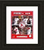 Boston Red Sox Framed 4 In A Row H.R. Photo MLB Baseball