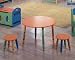 Kitchen & Housewares : Children Crayon Pencil Style Table and 2 Chairs Set