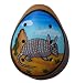 Musical Instruments : Ocarina Clay Flute from Peru with Hand Painted Armadillo Design