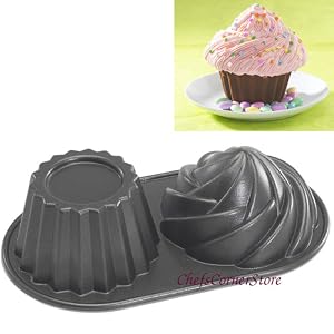 Nordic Ware Pro Cast Cute Cupcake Pan