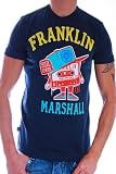 Franklin Marshall Tee shirt Bleu Navy
