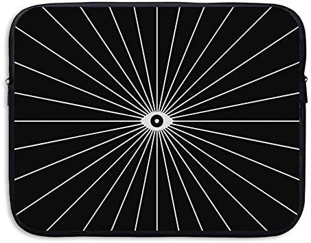 COMP Big Brother Big Eye Neoprene Notebook Computer Laptop Protection Sleeve Bag Black 15 Inch