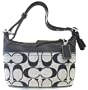 Coach Signature E/W Duffle Black/White 13359