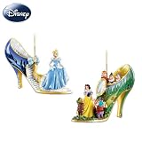 The Disney Once Upon A Slipper Shoe Ornament Collection