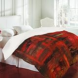 Duvet Cover Red (by DENY Designs)