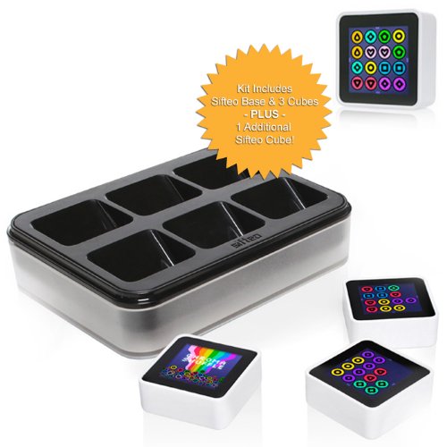Sifteo Bundle: 3 Cubes w/Charger PLUS 1 Additional 