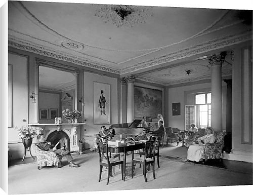 Canvas Prints of Chevrons Club from Country Life 