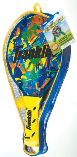 Franklin Sports Grip-Rite Paddleball Set (Colors May Vary)