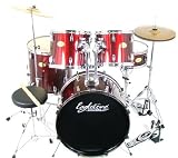 Eagletone Marauder Series 5 Piece Drumset - Wine Red - B001KHDDMY
