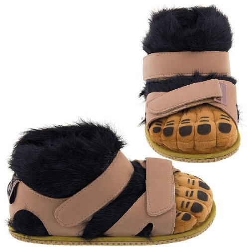 Comfy Feet Black Wildcat Feet Slippers for Men and Women