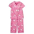 Toddler Girls' Short-sleeve Hello Kitty PJ Set - Pink