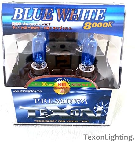 TEXON PREMIUM 9005 HB3 12V 65W HID XENON 8000K BLUE-WHITE REPLACEMENT HALOGEN