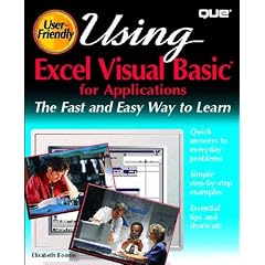 Using Excel Visual Basic for Applications (User Friendly Reference)