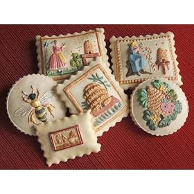 Lemon Bee Springerle Cookie Tin
