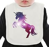 Starfield Unicorn ネクタイを有する有機ビブ Medium
