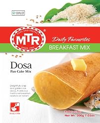 MTR Dosa Mix Instant Dry Mix, 7.04-Ounce Pouches (Pack of 30)