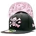 One piece × New Era Kids Cap ワンピース×ニューエラ 5950キッズキャップ アンダーバイザー トニートニー.チョッパー ヒルルクの桜 ブラック ピンク