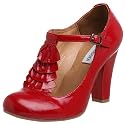 Steve Madden Women's Impereal T-Strap Ruffled Pump