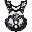Troy Lee Designs TLD Body Guard Lite Adult Roost Guard Motocross Motorcycle Body Armor w/ Free B&F Heart Sticker Bundle