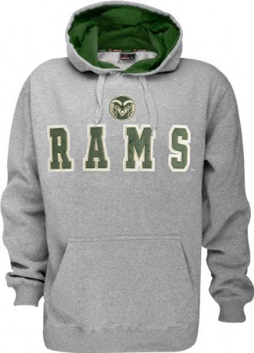 Buy Colorado State Rams Automatic Fleece Grey Hooded Sweatshirt