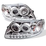 Spyder Auto Ford F150/Expedition Chrome Halogen LED Projector Headlight