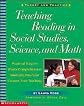 Teaching reading in social studies, science, and math