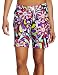 Kanu Surf Women's Imagine Swim Shorts, Purple, 6