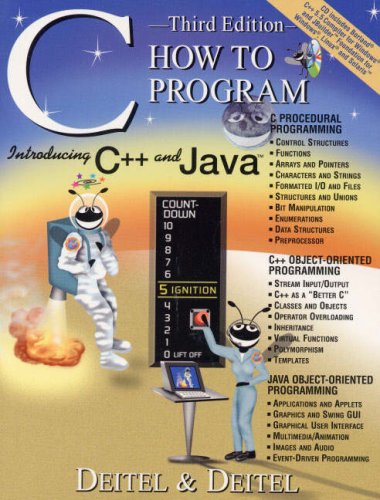 Image of: "C How to Program" with "the Web Wizard's Guide to Javascript"