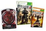 Gears Of War 3 Pack Throat Comunicator y Muñequera y Codigo Dlc