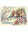 Cottage Welcome Mini Cntd X-Stitch Kit-7x5