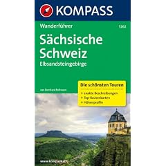 S�chsische Schweiz - Elbsandsteingebirge: Wanderf�hrer mit Tourenkarten und H�henprofilen