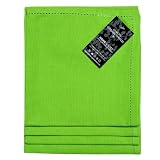 Solid Napkins - Lime Green - Pack of 4 - 100% Cotton