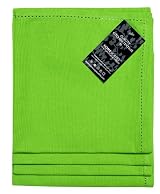 Solid Napkins - Lime Green - Pack of 4 - 100% Cotton