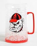 NCAA Georgia Bulldogs Monster Freezer Mug - 36 Ounce 4 Pack