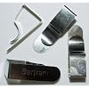 Bertram Nickel plated Drawing Board Clips, set of 4