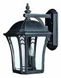 Wabash Museum Black Outdoor Wall Light Hinkley (1335MB)
