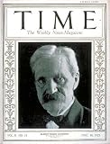 Albert Baird Cummins by TIME Magazine. Size 11.00 X 14.00 Art Poster Print