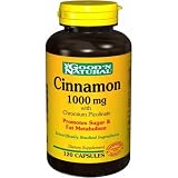 Cinnamon with Chromium Picolinate 1000 mg, 120 Capsules,  by Good'N Natural