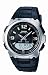 Casio WVA-109HU-1BVER radio controlled Resin Strap Combi Watch.