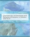 Characteristics of Emotional and Behavioral Disorders of Children and Youth (Hardcover)