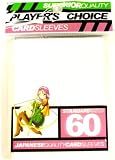 Player's Choice White Sleeves (Pack of 60) Standard Size Deck Protectors