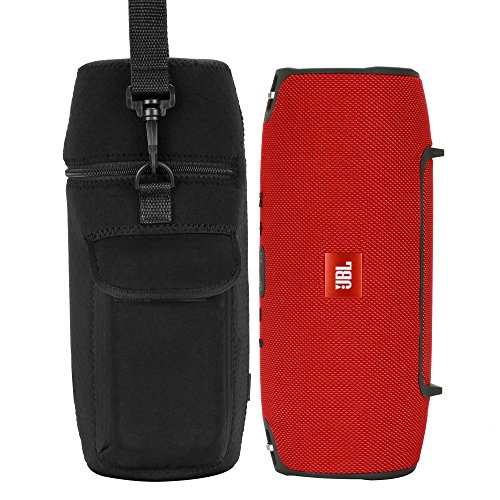 Kinzd Carry Case for JBL Xtreme Wireless Bluetooth Speaker Storage Box - Water Resistant Carrying Sleeve Cover Shoulder Bag for Wireless Bluetooth Speaker and Accessaries