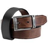 Fossil Belt - Marcus Reversible (Color: Brown)