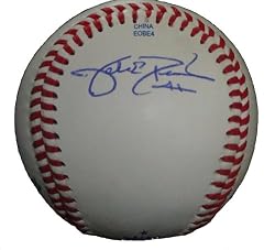 Jake Peavy Autographed ROLB Baseball, Chicago White Sox, San Diego Padres, Proof Photo