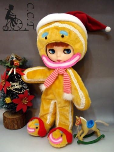 Blythe Blythe š 22cm doll size š CCT gingerbread costume set c330